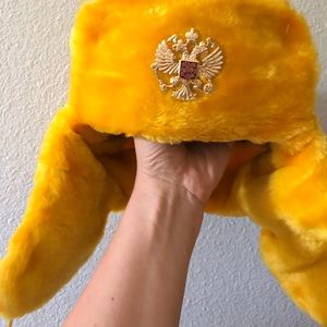 Russian mink hat